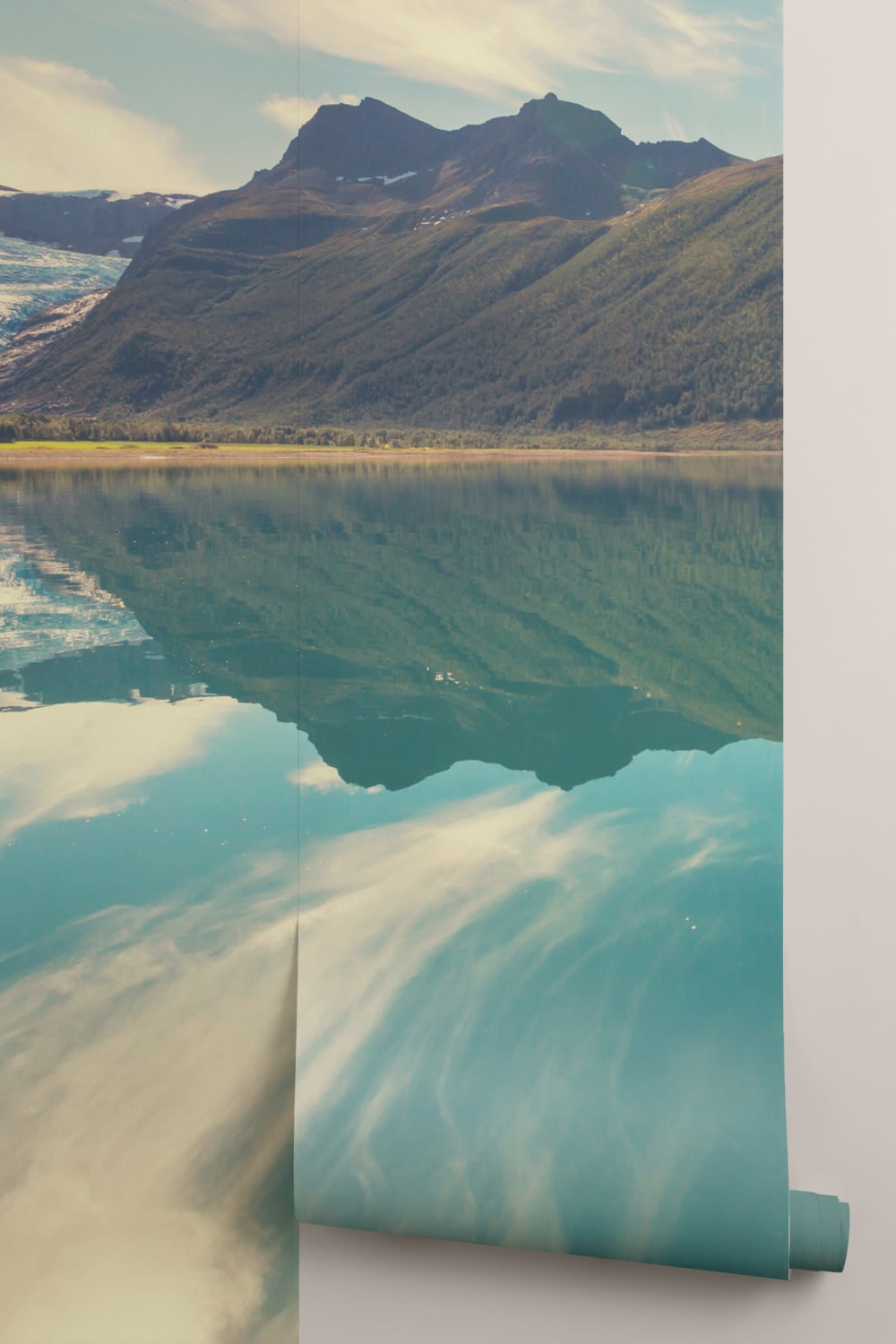 Fototapeta z norweskim fiordem