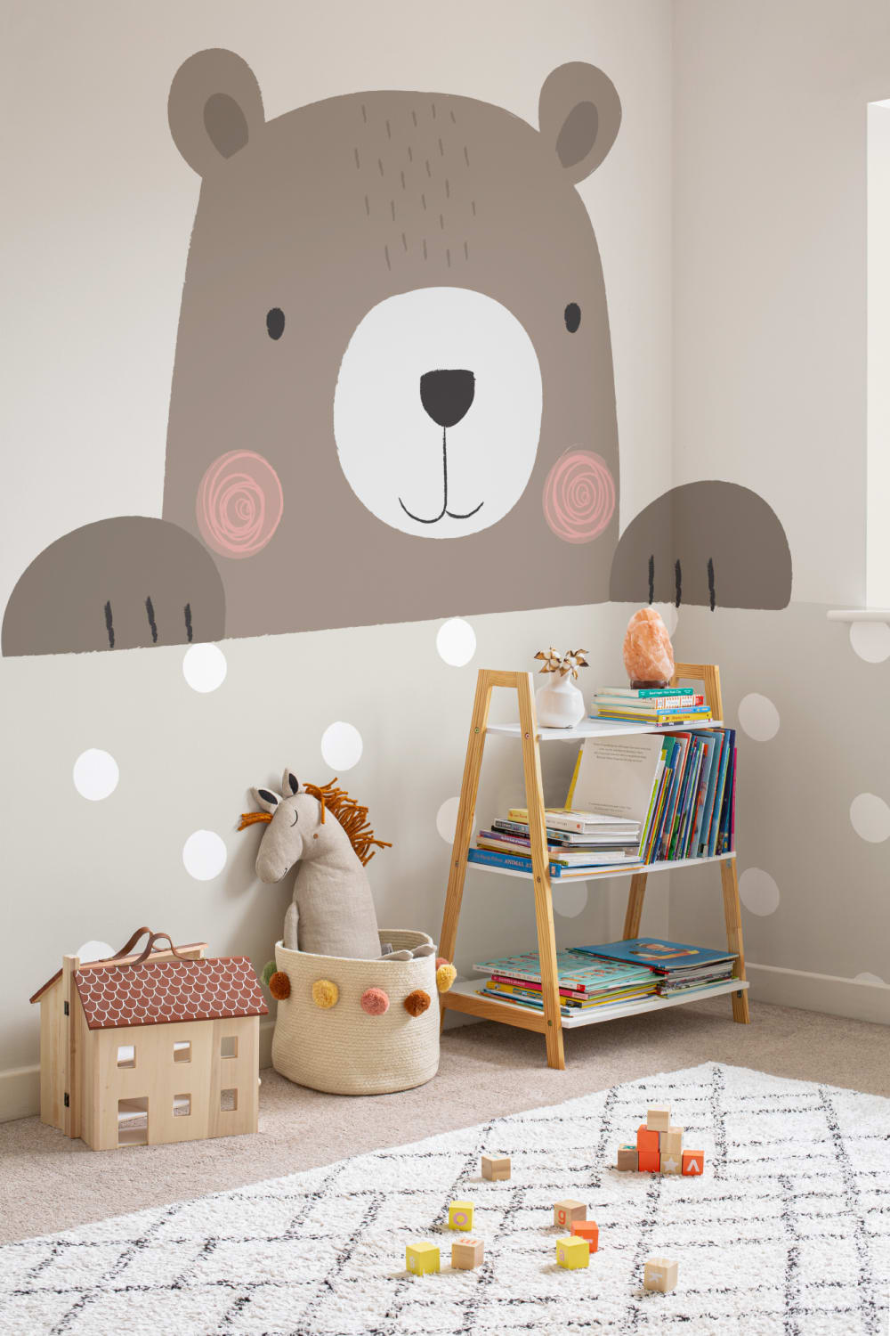 Peek-a-Boo Bernie Bear Fototapet