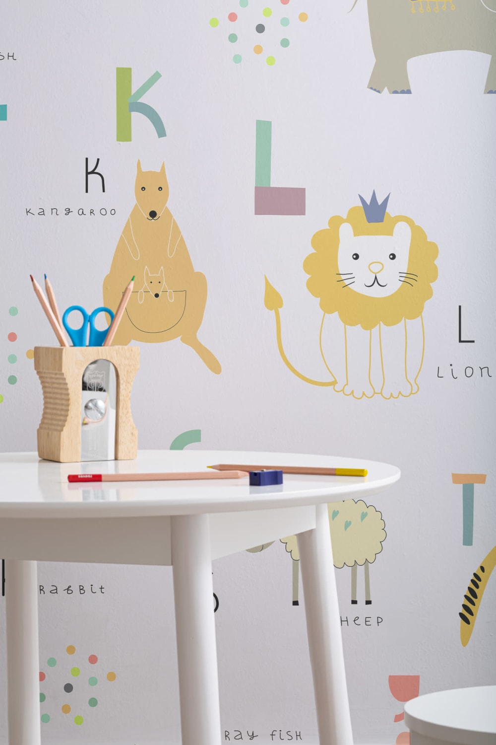 Kids Alphabet Wallpaper Mural