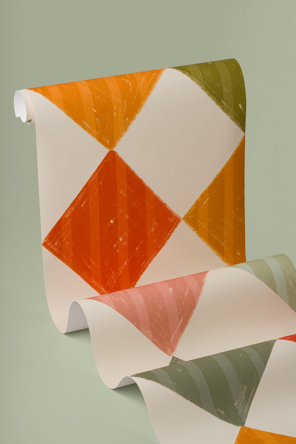 Mural de papel pintado Bright Multi Stripe Harlequin