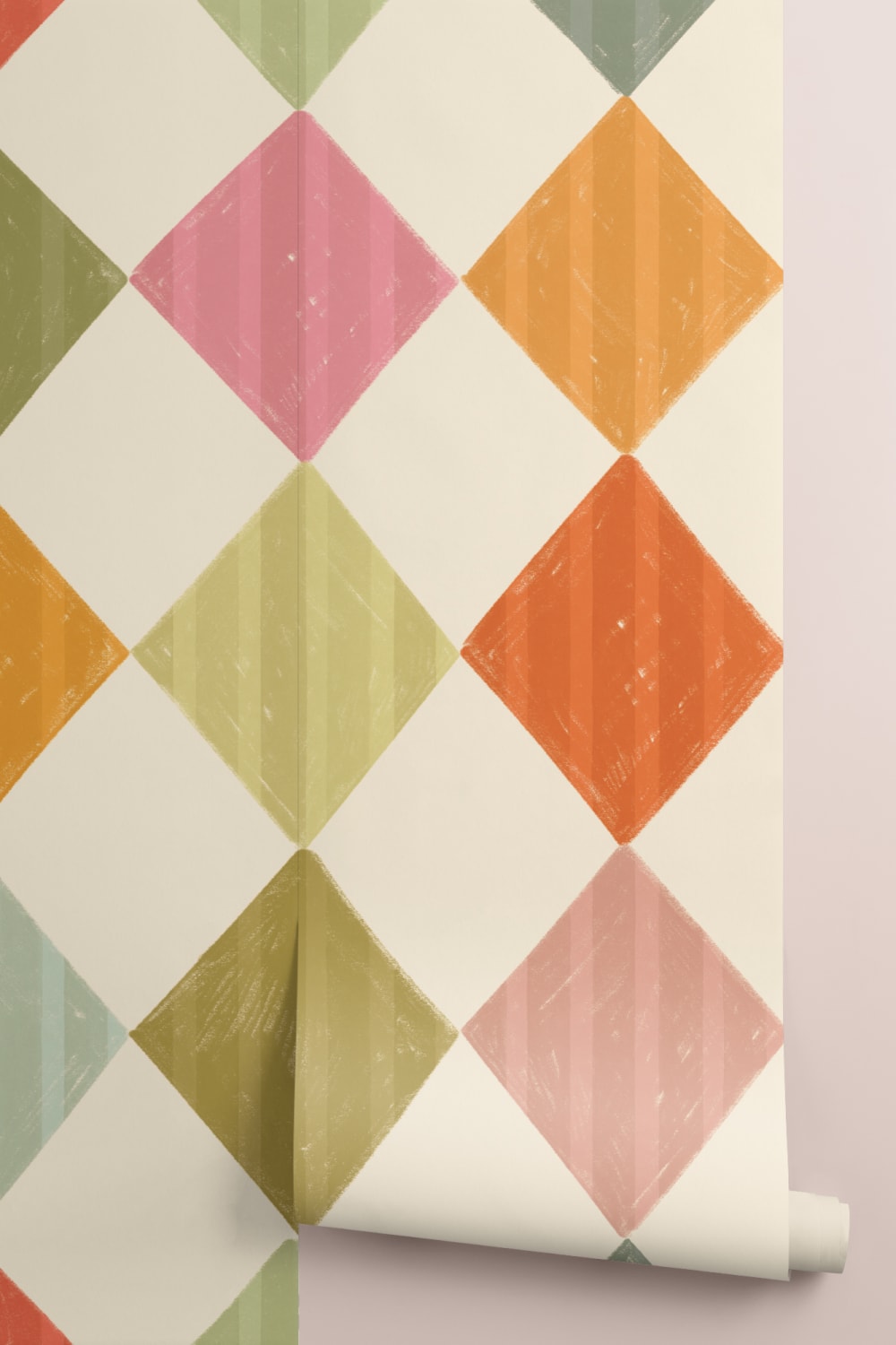 Mural de papel pintado Bright Multi Stripe Harlequin
