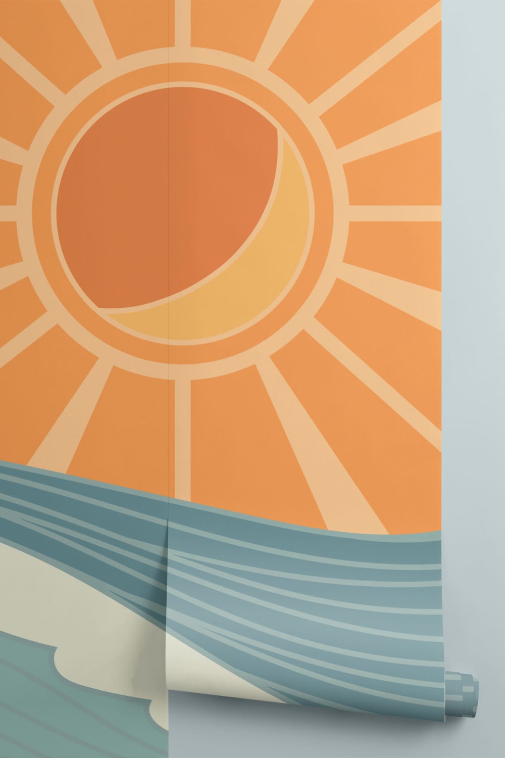 Retro Surf Wallpaper Mural