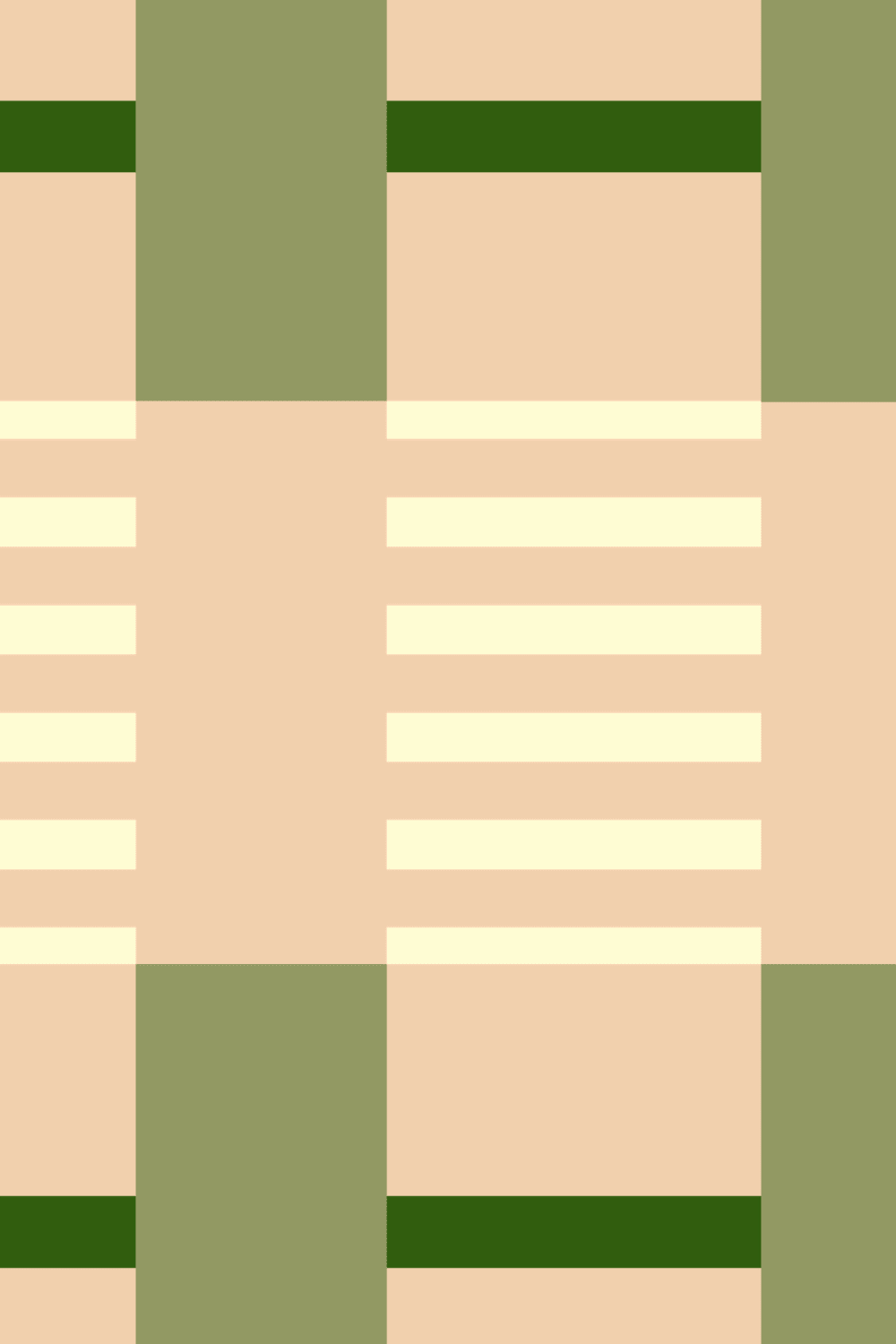 Pink And Green Checkered Pattern Contemporary Mural