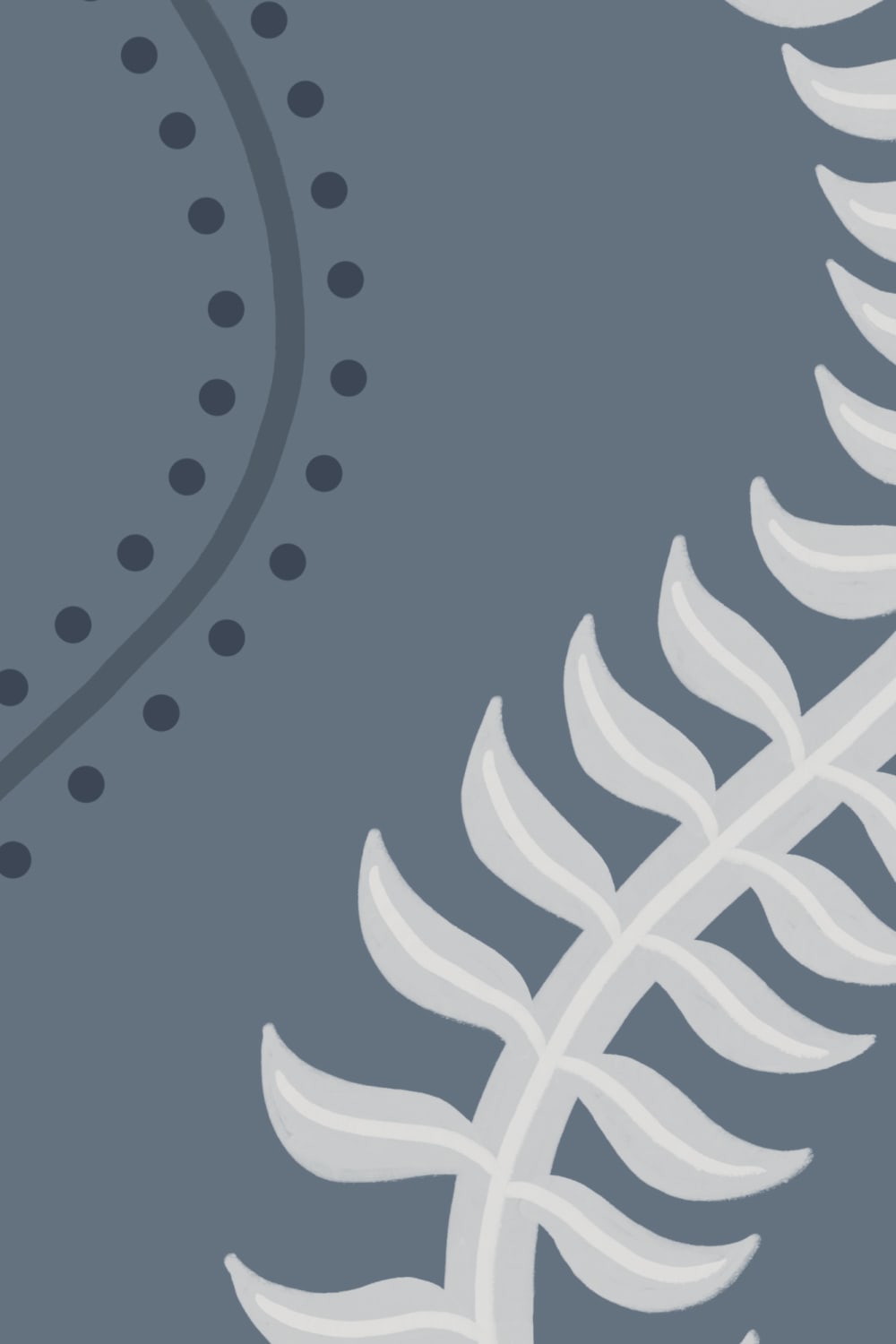 Blue Wavy Striped Pattern Wall Mural for Tranquil Vibes