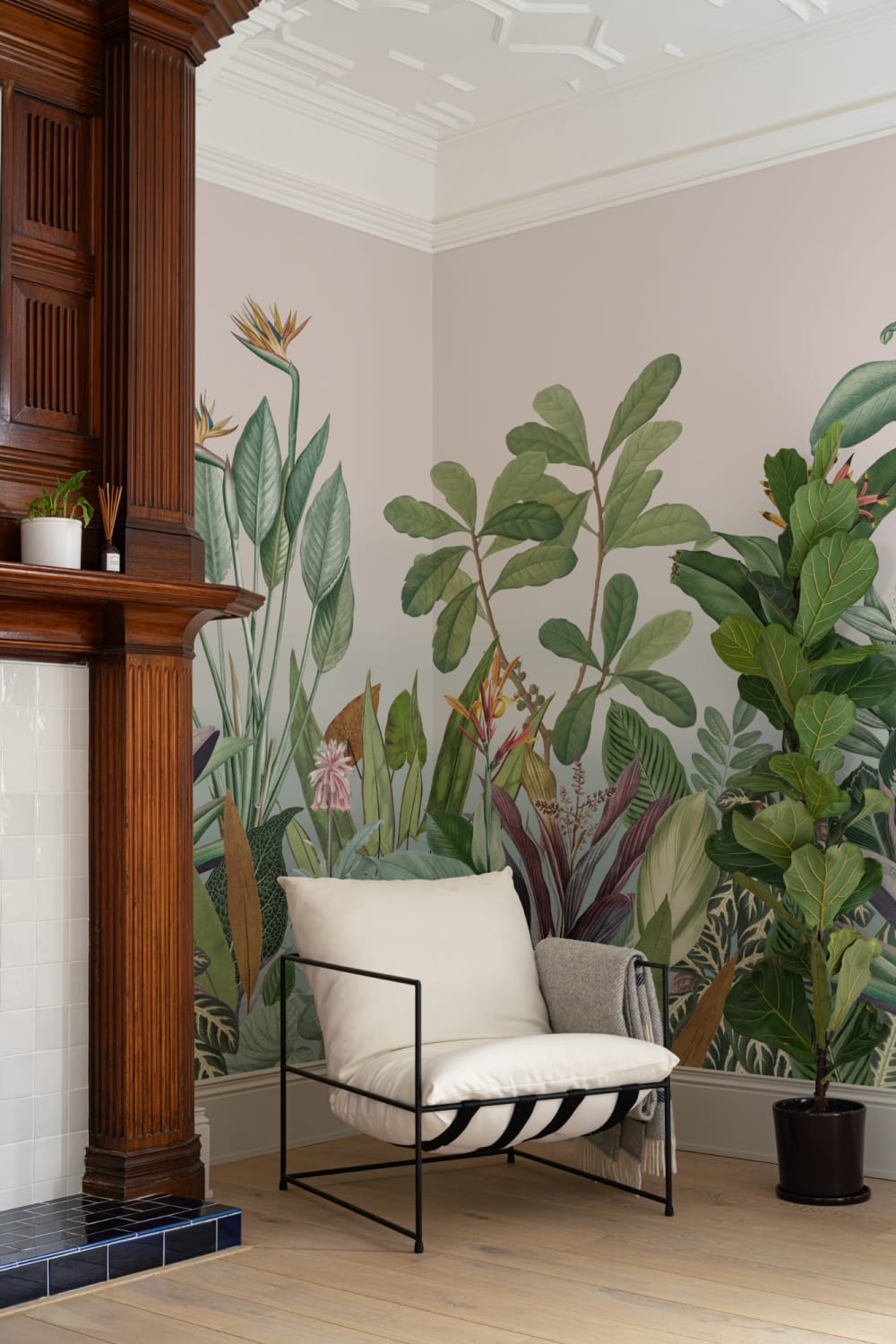 Tropical Plants Jungle Landscape Wallpaper Mural