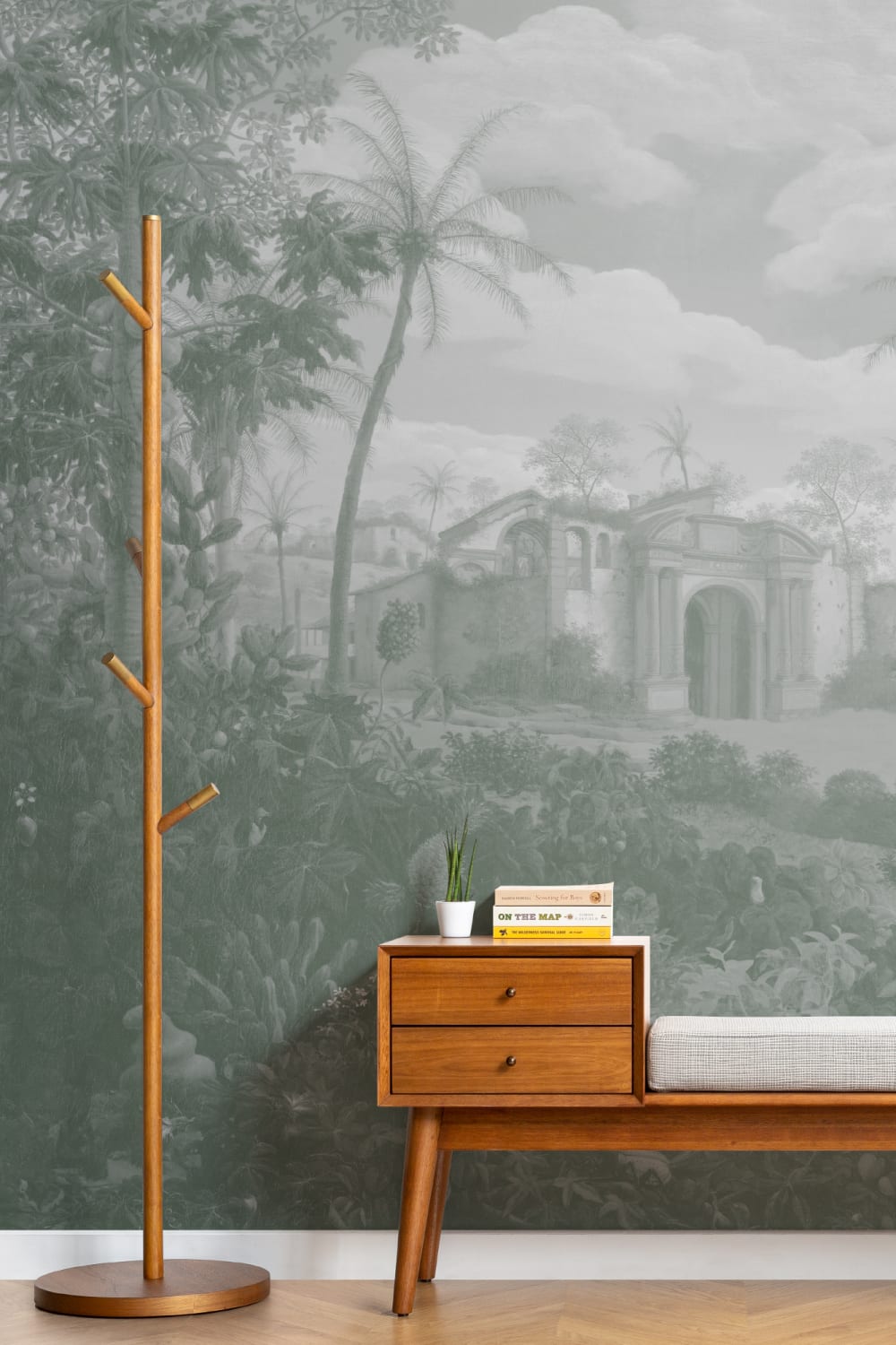 Green Frans Post Landscape Painting Mural