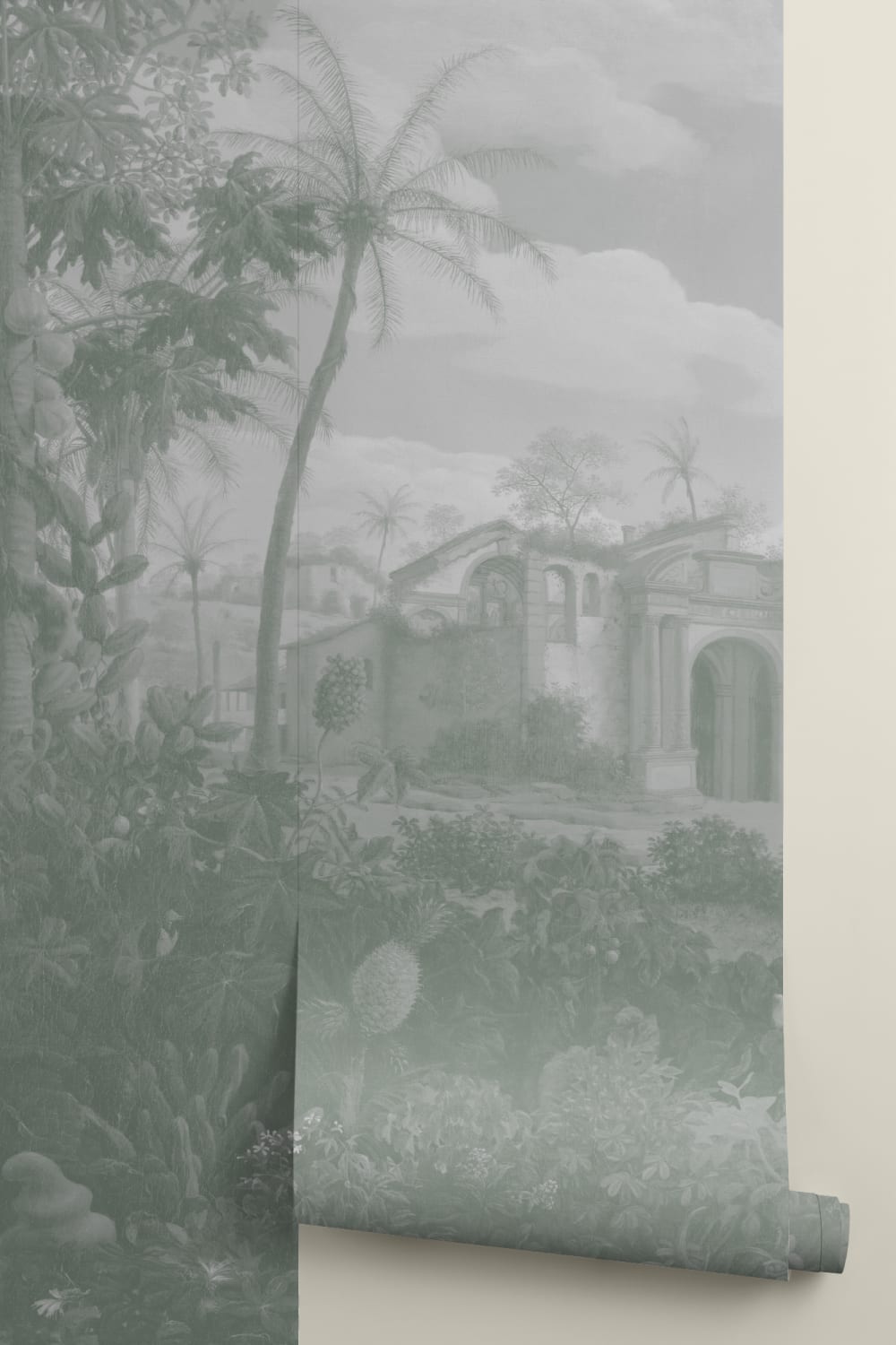 Green Frans Post Landscape Painting Mural