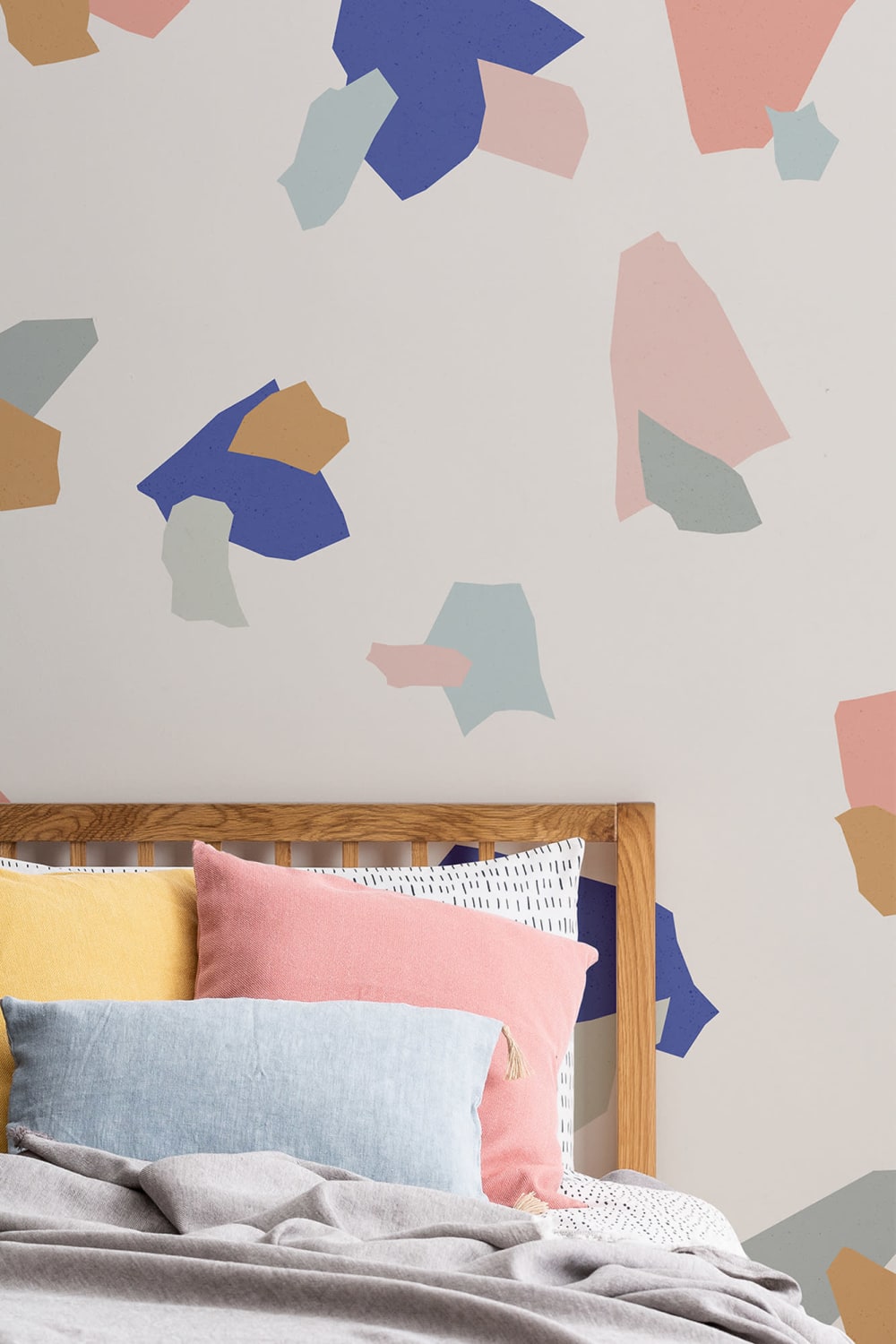 Colorat Abstract Terrazzo model tapet Mural
