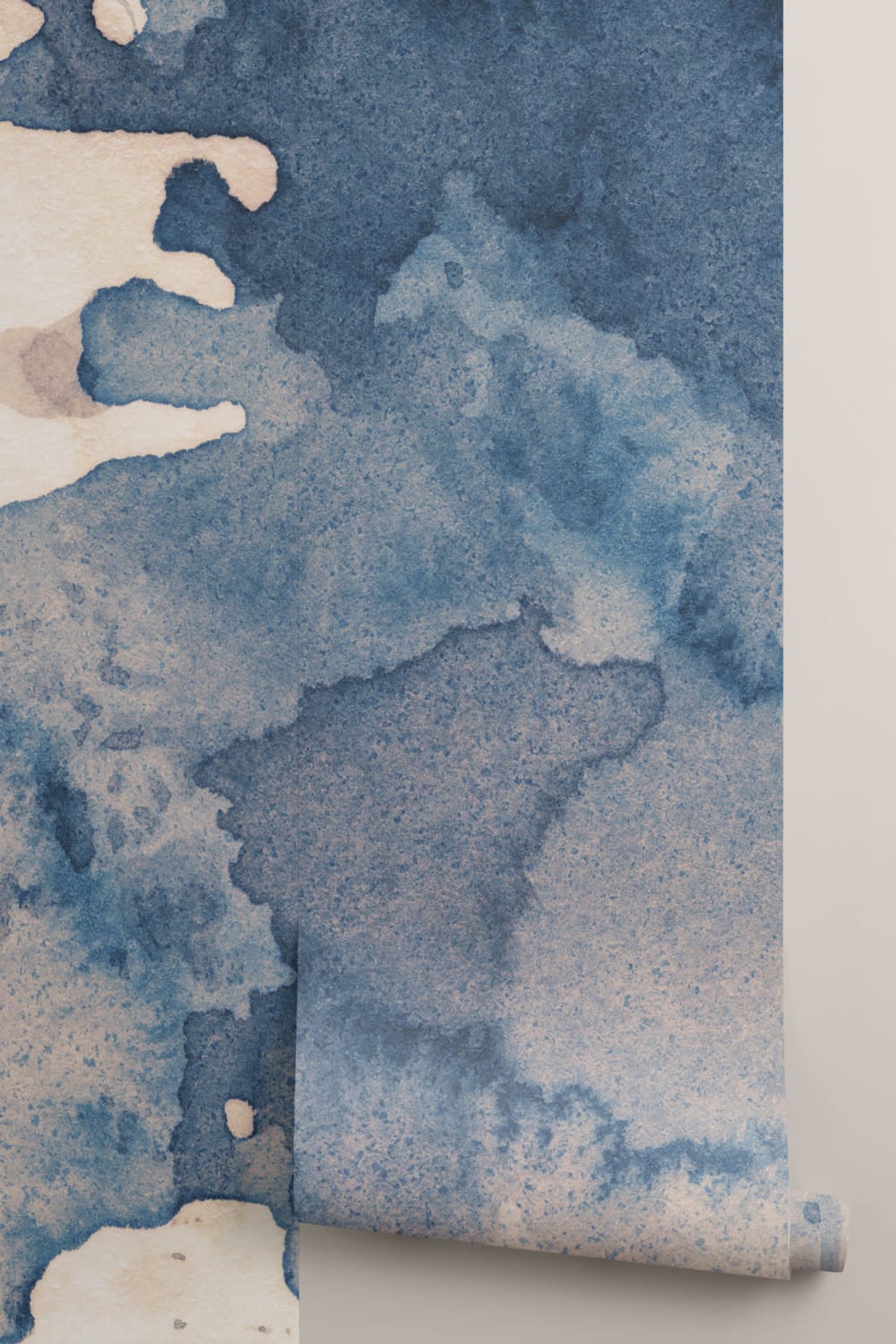 Ink Blot Akvarell Paint Fototapet