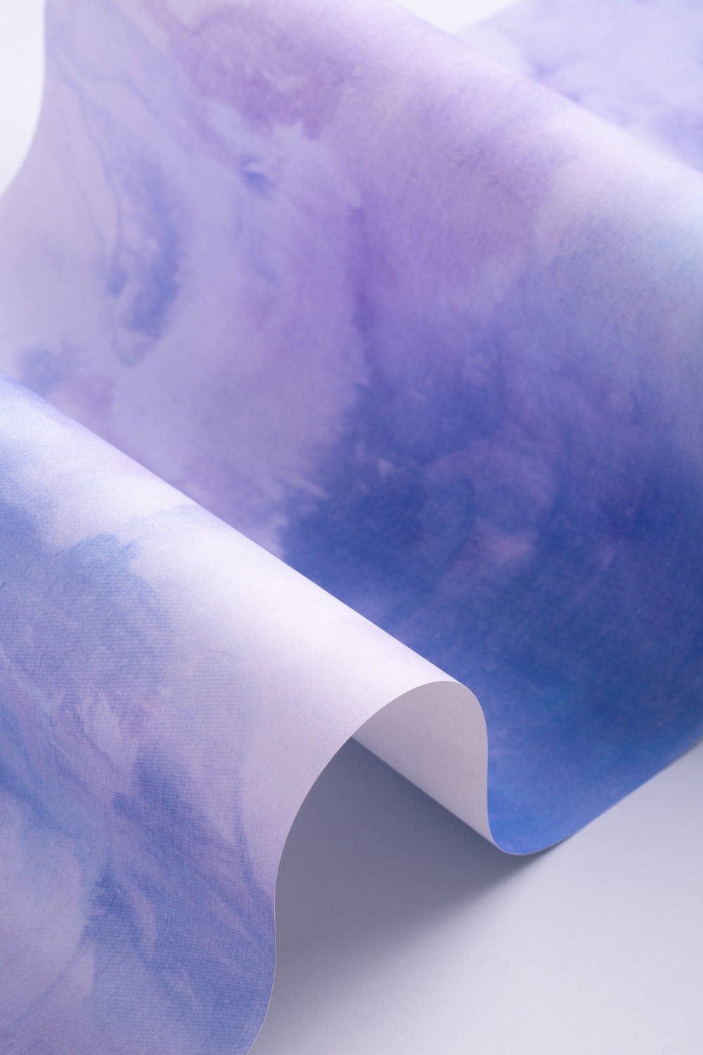 Mural Papel Pintado Tie Dye Morado