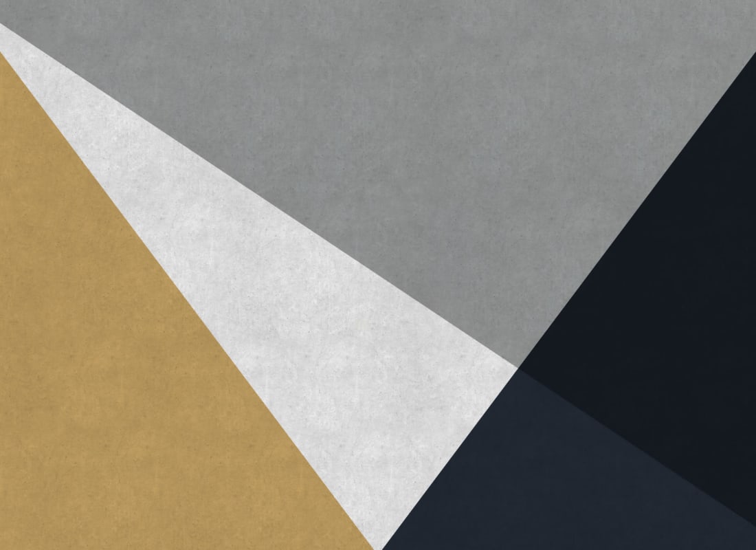 Papier Peint Gris Et Jaune Moutarde main image 1