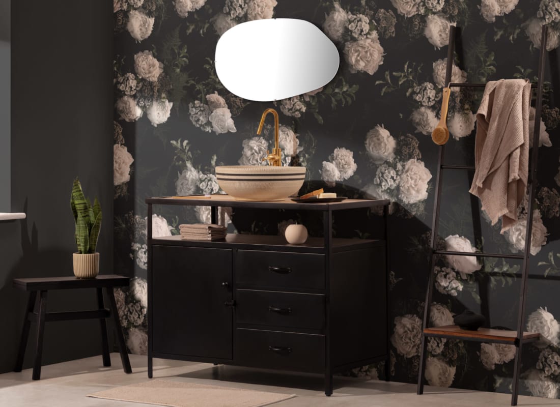 アンナ 　ハウスオブロータス ロンハーマン　花柄 ジャガード ガウンコート NV5511 Modern Heritage Acanthus Toss Wallpaper - Beige – US