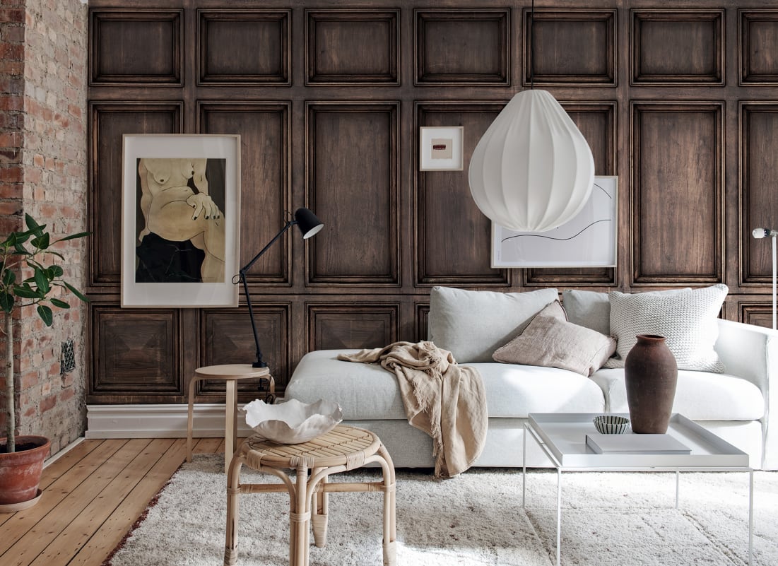 Oxford, Walnut - Rebel Walls