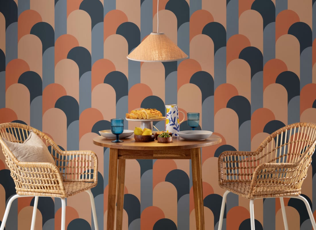 Decorazione Da Parete 3D Incorniciata Deco 79 | 76x7.6x101.6 Cm | Blu Acqua