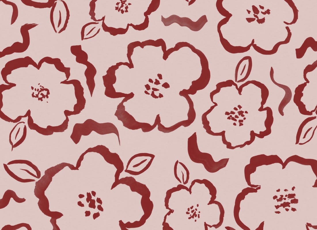 pink and red pattern wallpaper