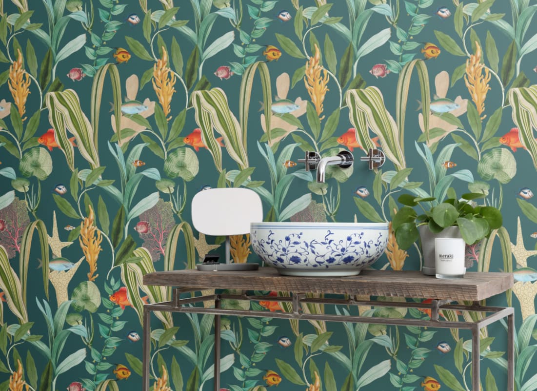 coastal themed wallpaper uk