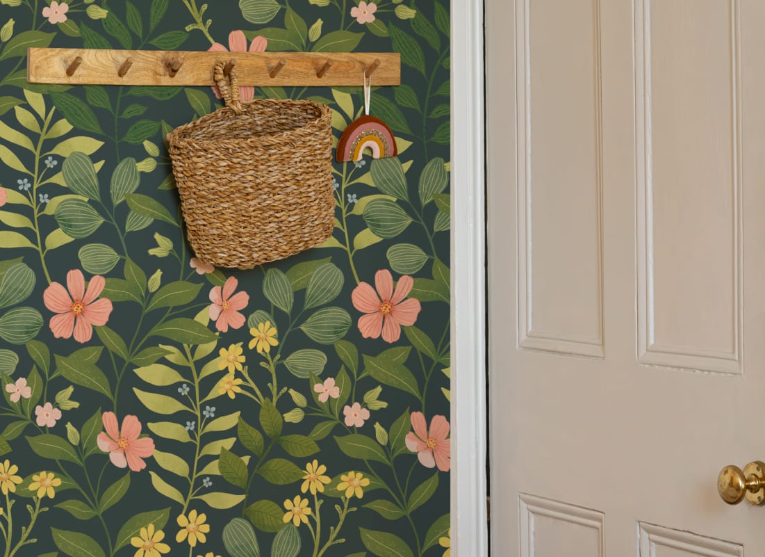 garden style wallpaper