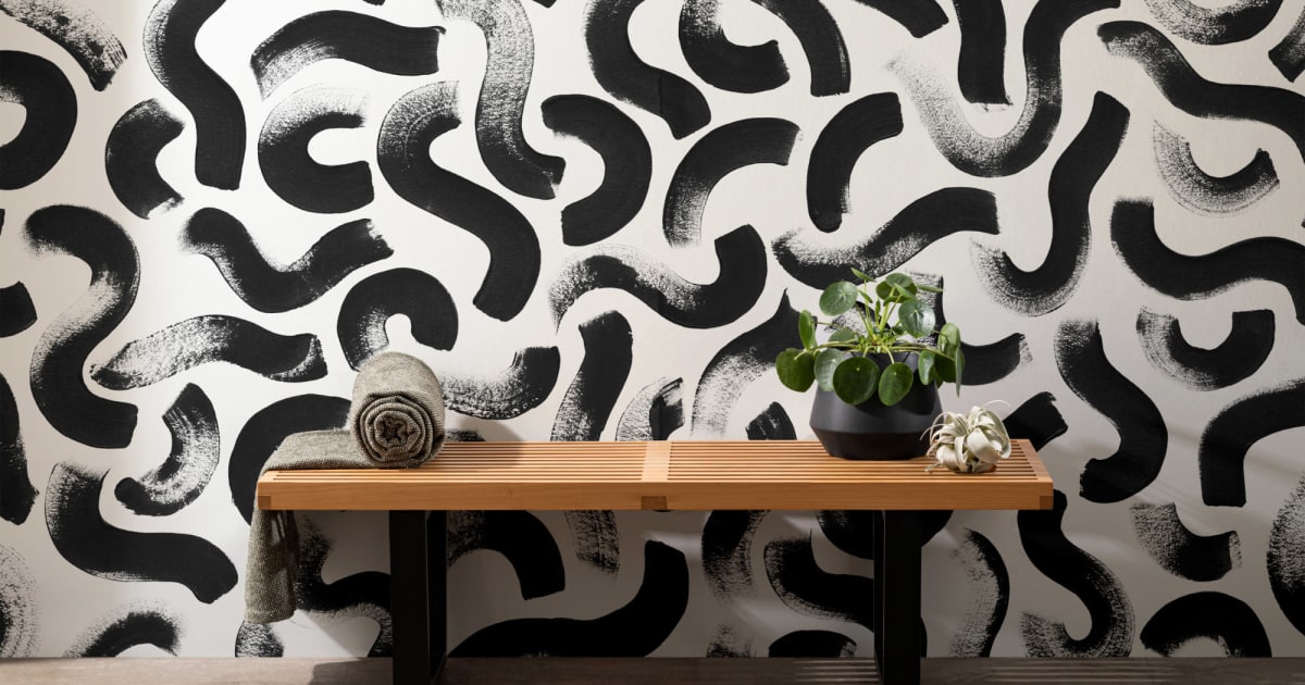 Brushstrokes Wallpaper | Fast Delivery
