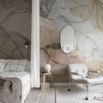 Opulence, Pink Marble - Wallpaper | Rebel Walls