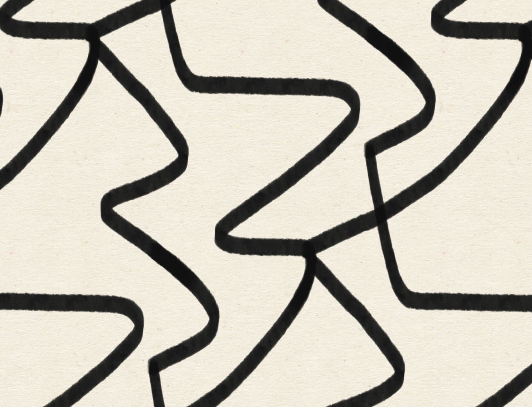 Black and Neutral Abstract Lines Repeat Pattern Wallpaper