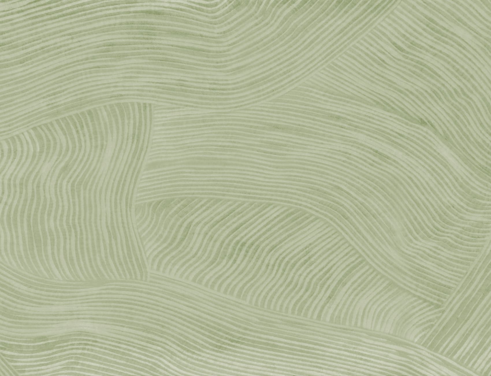 Verde curbat care curge Forme fototapet