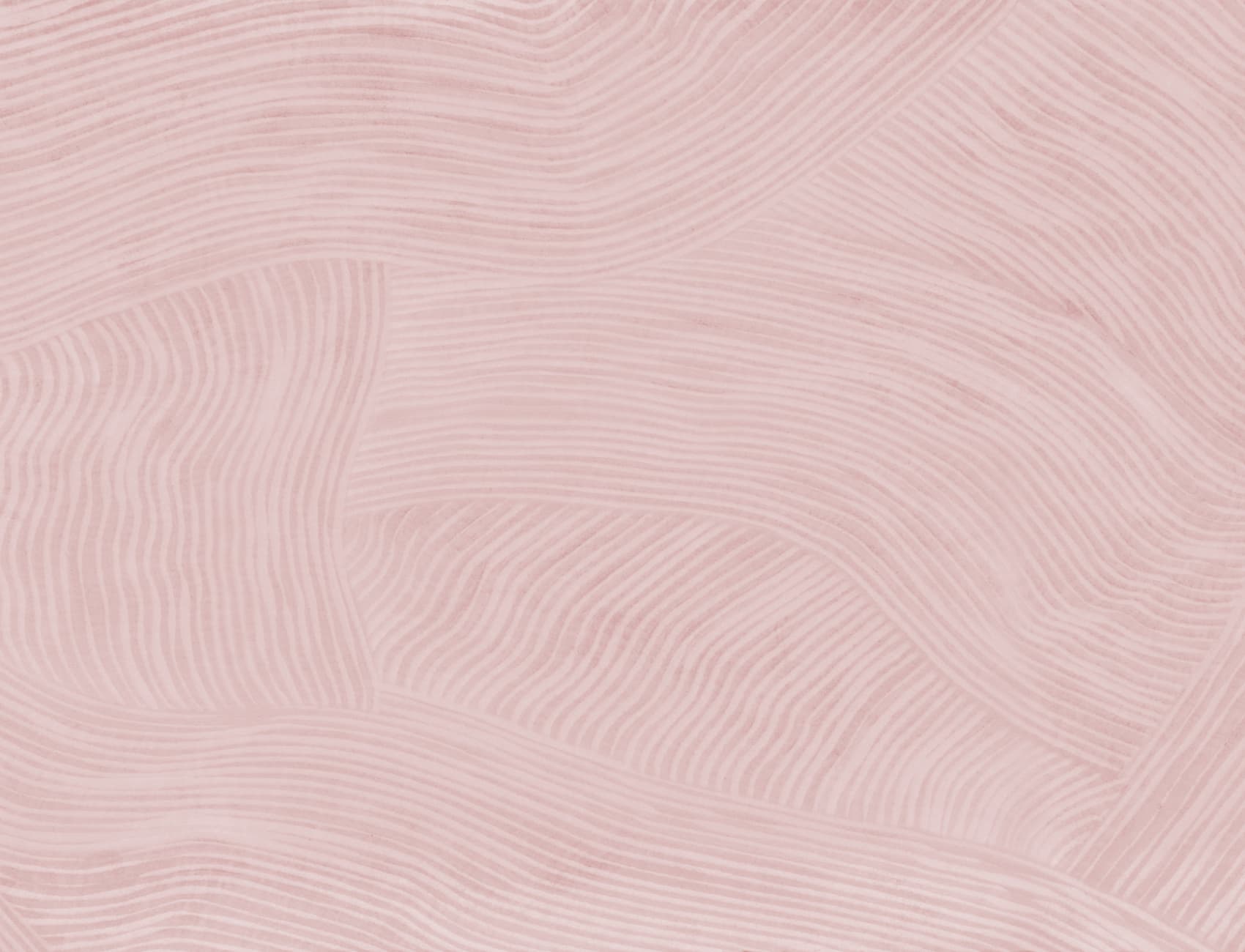 Pink Curved Flowing Shapes Mural