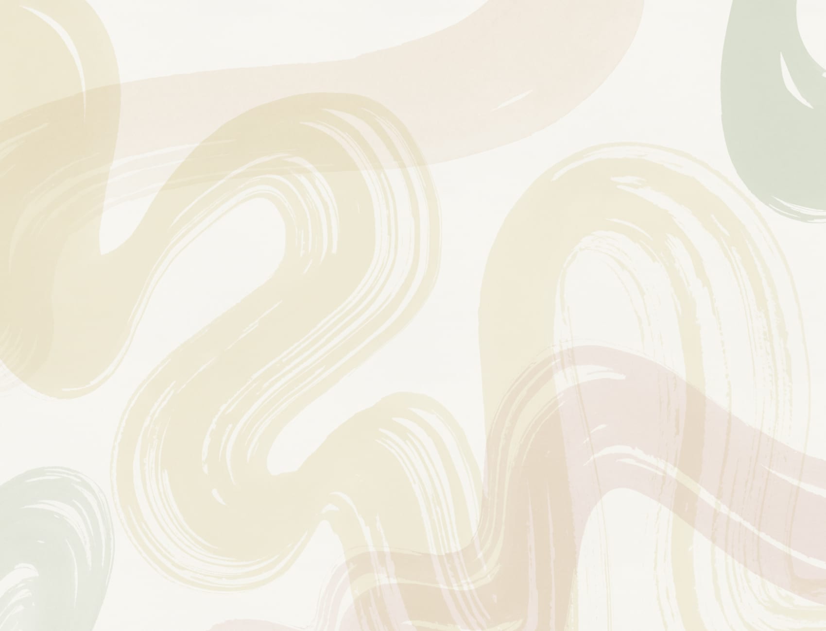 Pastel Abstract Swirl Brush Strokes Mural