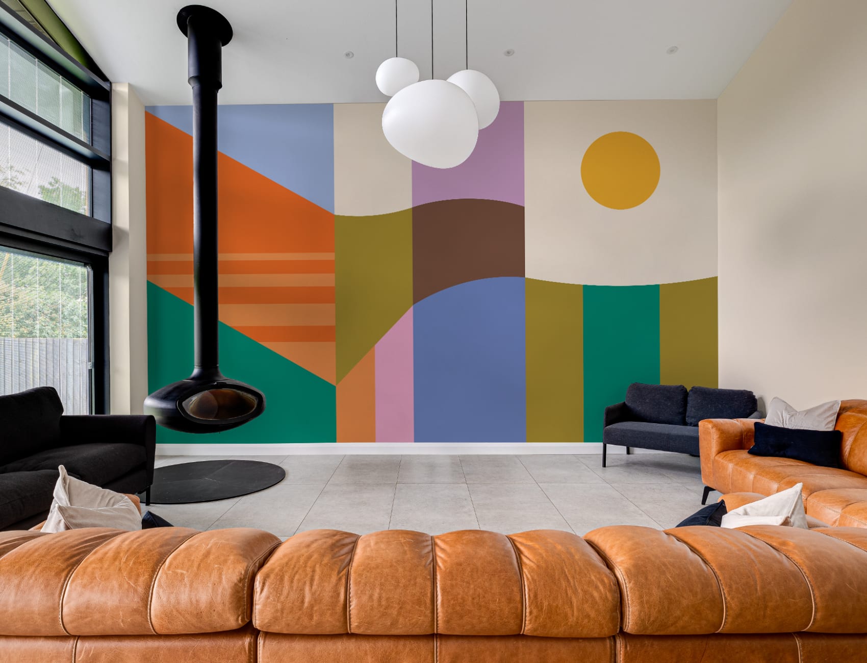 Elizabeth Olwen Colorvista Bold Mural