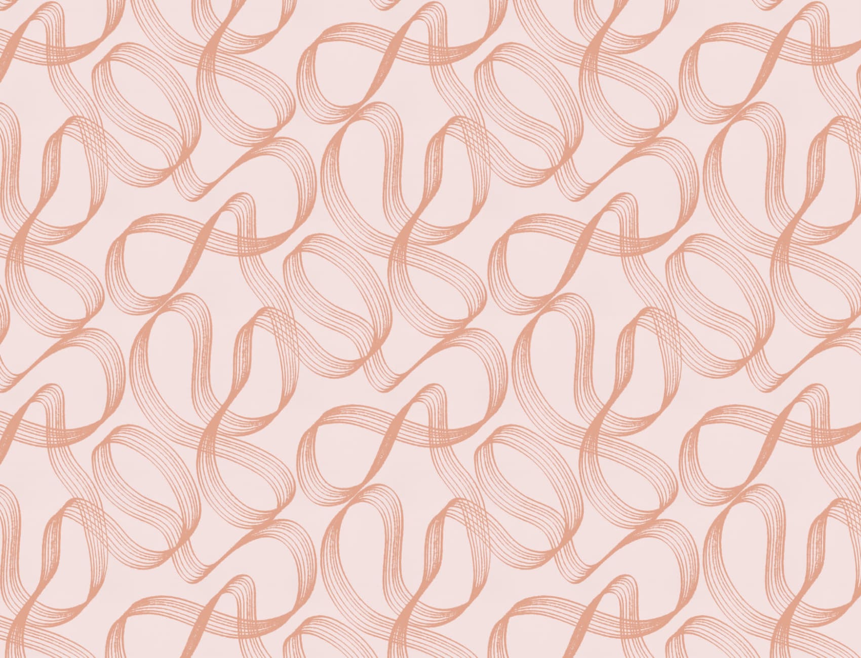 Pink 3D Effect Pattern Wall Mural