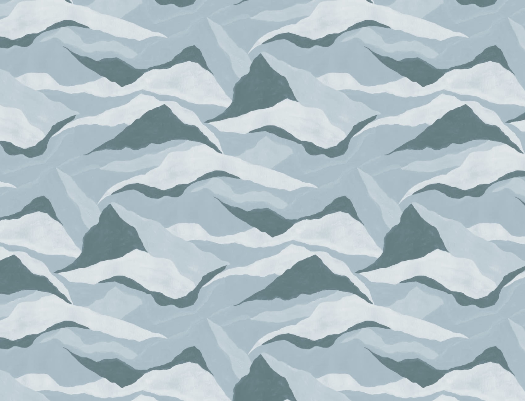 Carta da parati astratta blu Glacier