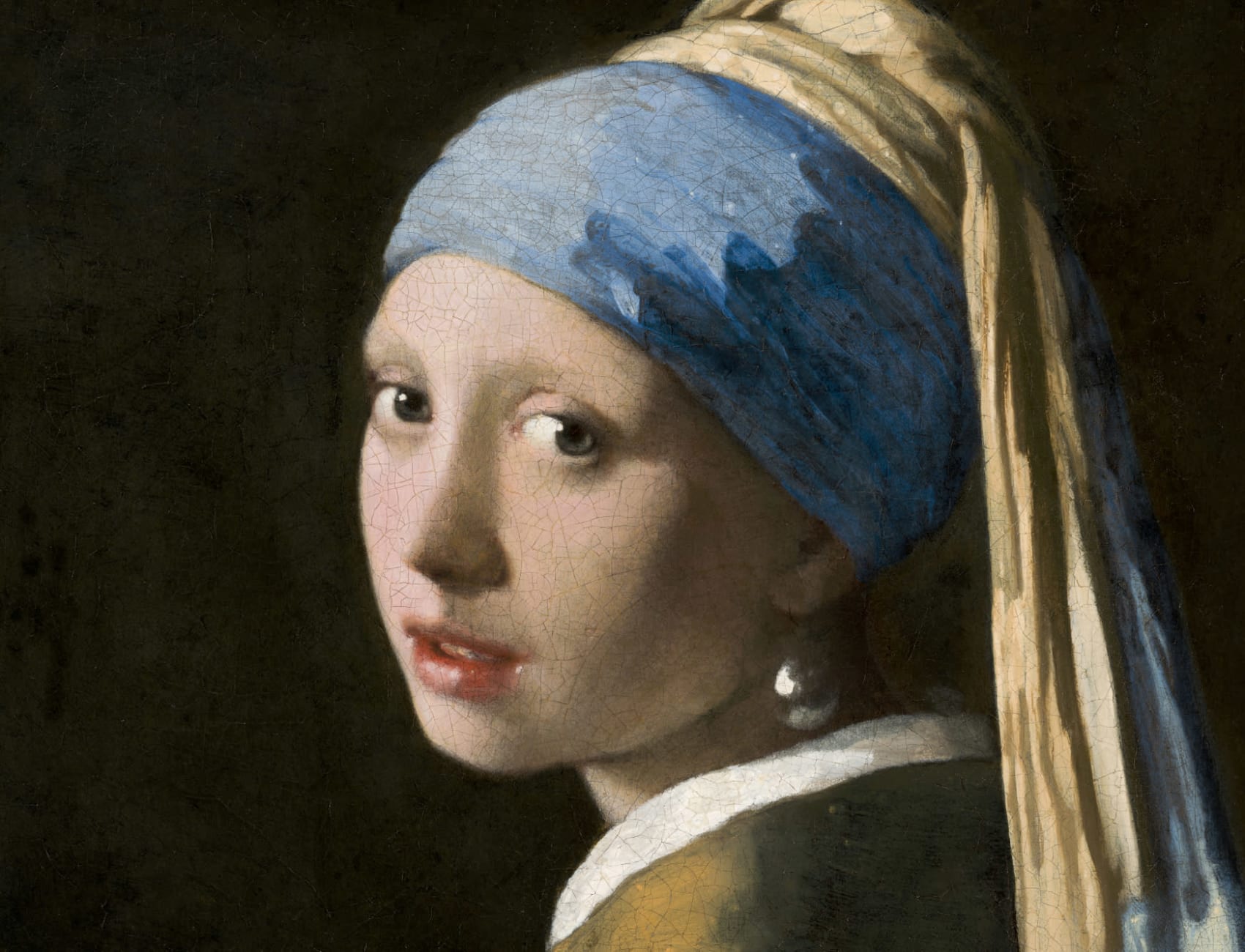 Fototapete Das Mädchen mit dem Perlenohrring von Vermeer