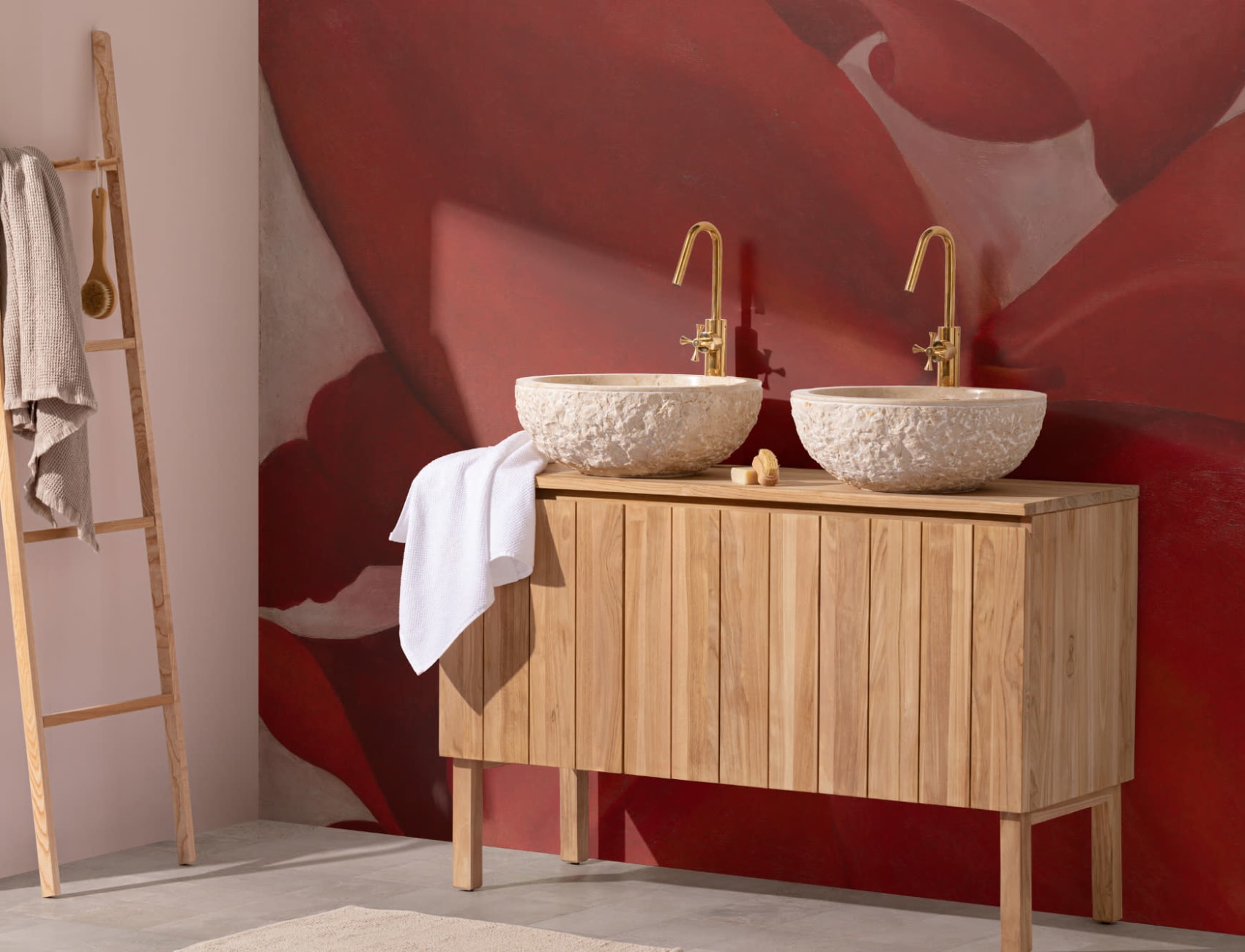 Georgia O Keeffe Red Cannas Wall Mural