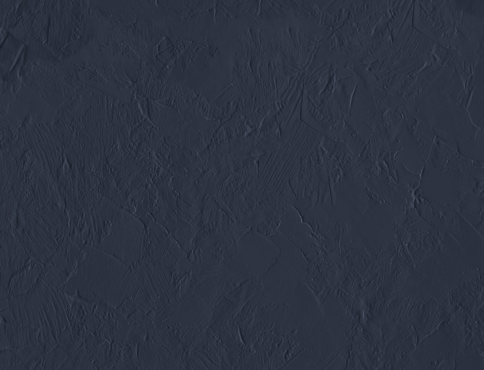 Modern Plaster Effect Mural in Navy