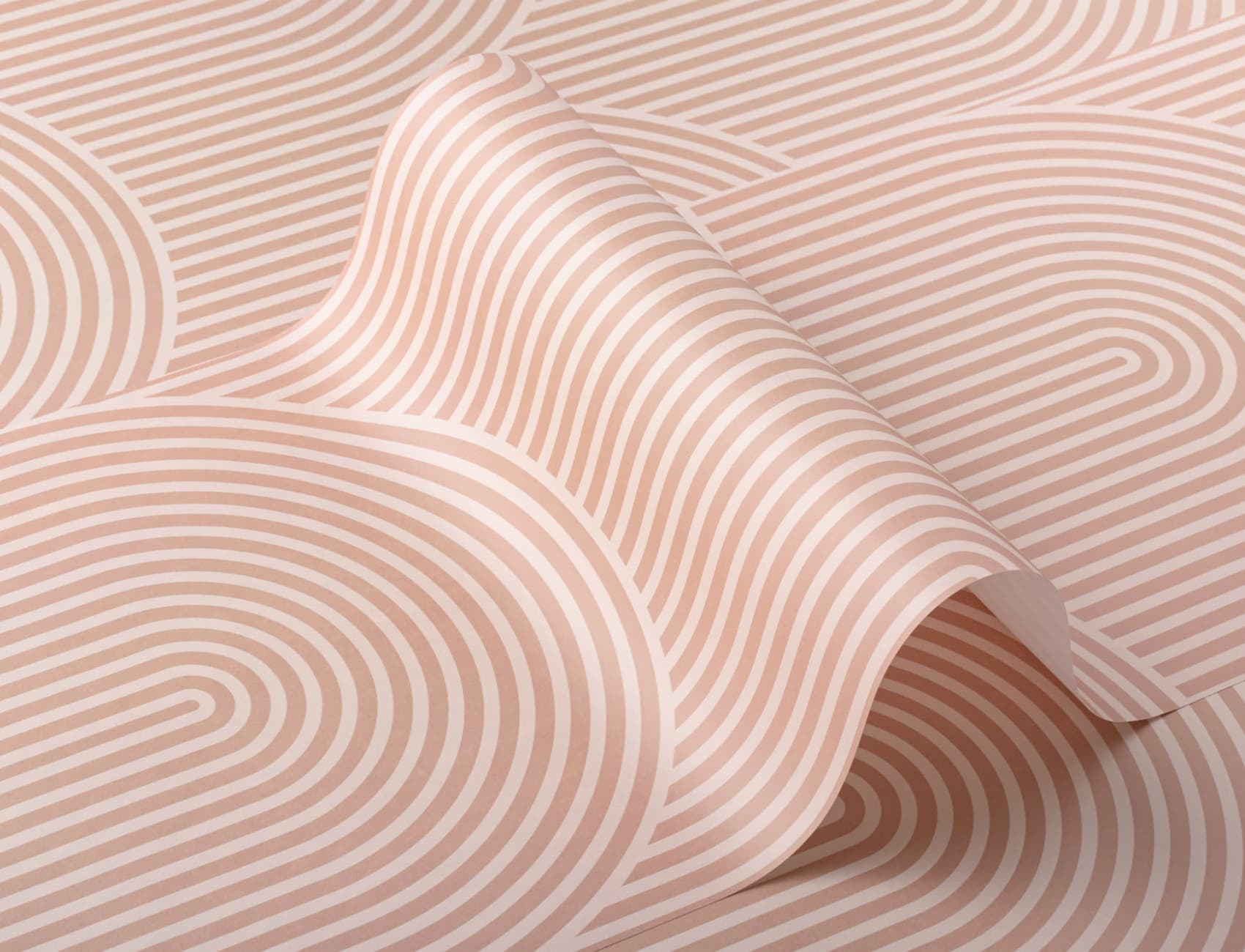 Nude Circuit Design geometrinen raidallinen toista kuvio tapetti