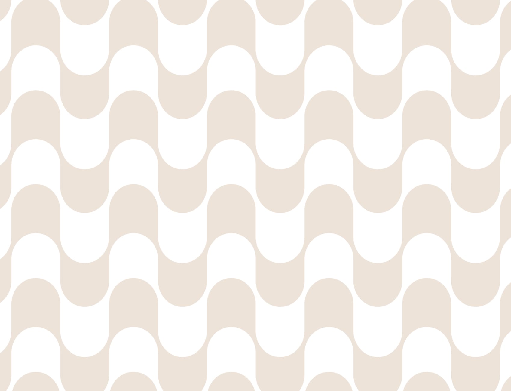 Papel pintado retro neutro de rayas onduladas