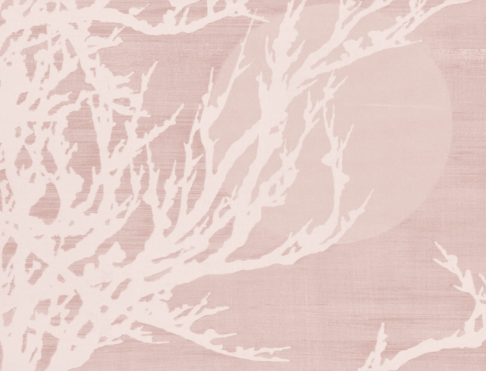 Rosa Yuugen Japansk natur Minimalist Mural-tapeter