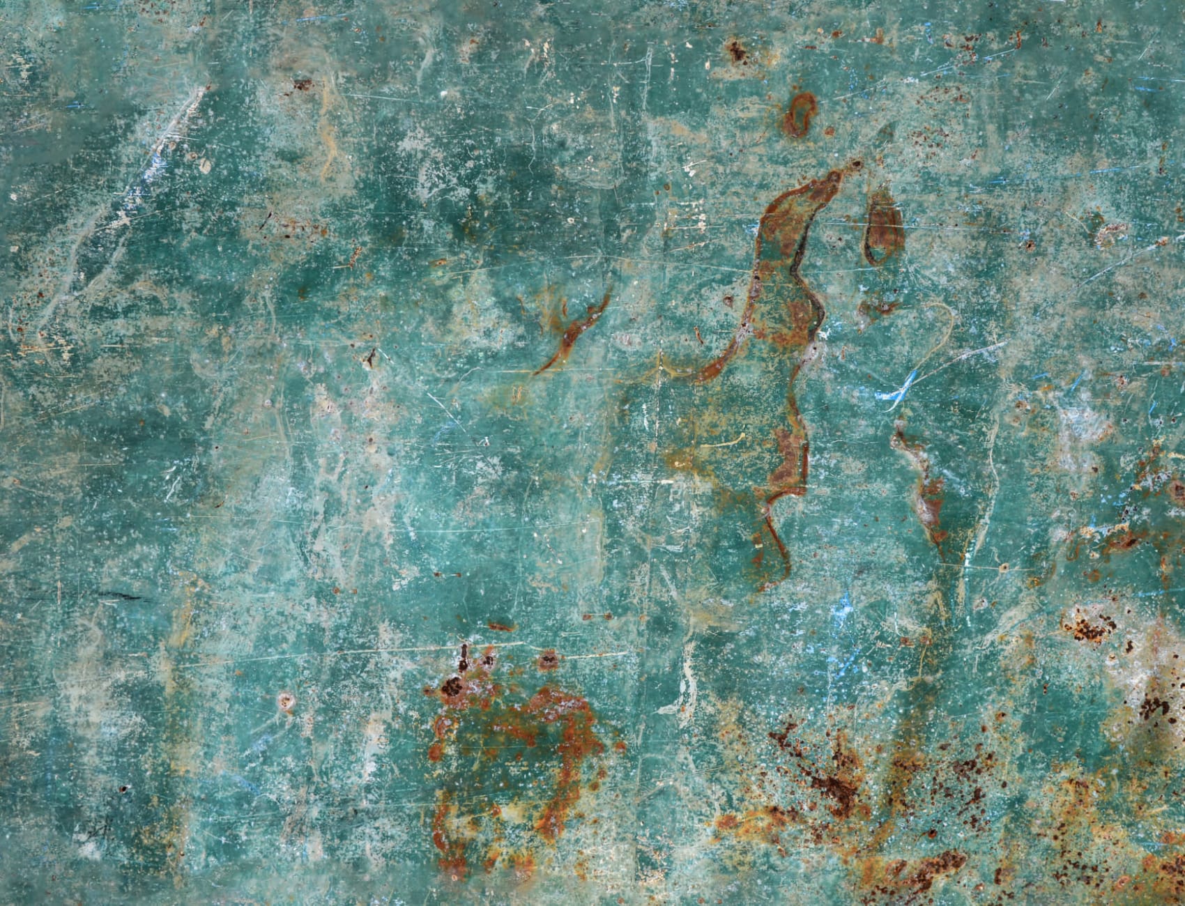 Blågrønn Verdigris fototapet