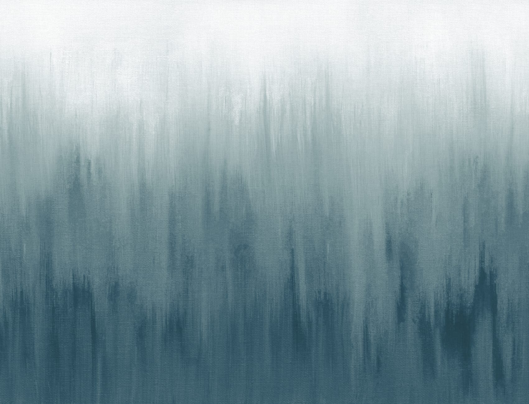 Serene Blue Gradient Abstract Art Wall Mural