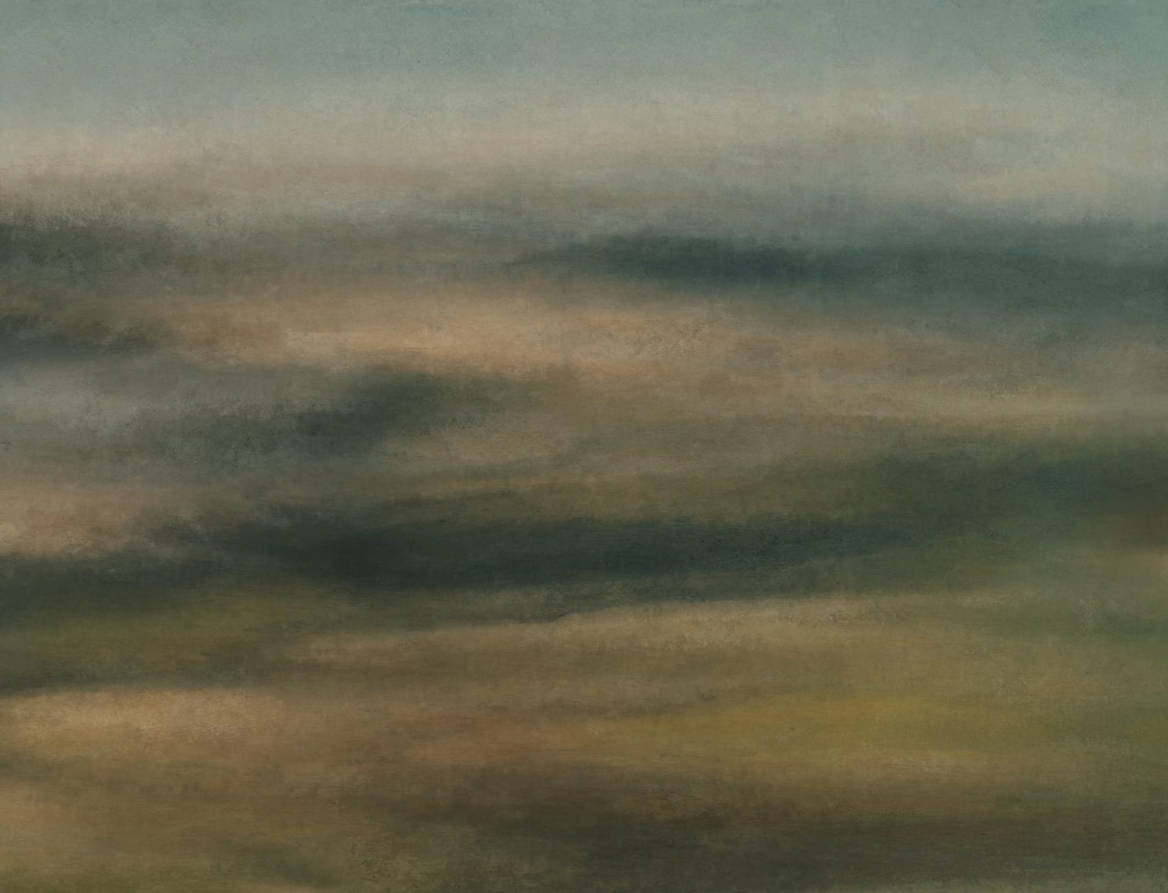 Dark Abstract Landscape Atmosphere Wallpaper Mural