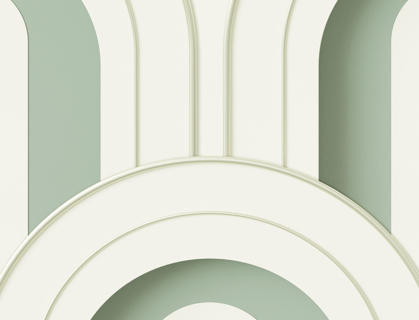 Arch Deco Bijou, Soft Green