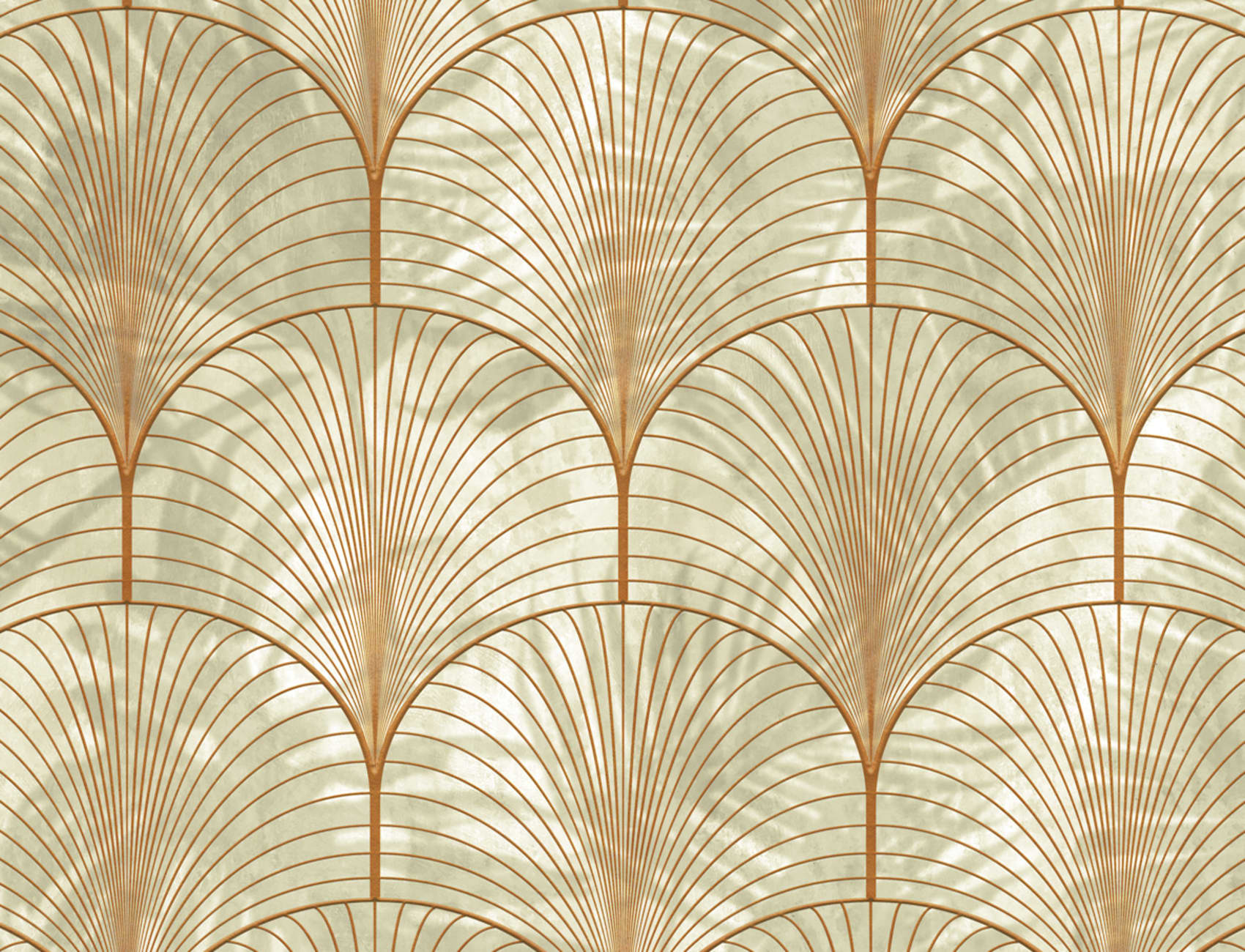 Art Deco Palms, Bronze