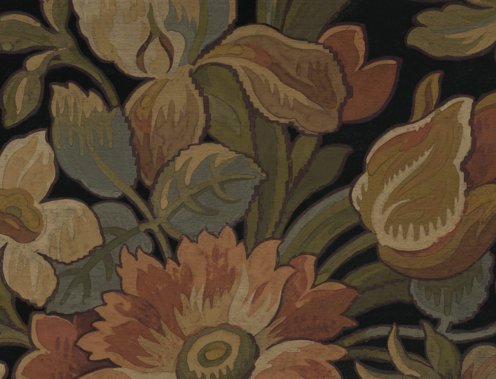 Vintage Garden, Ivory