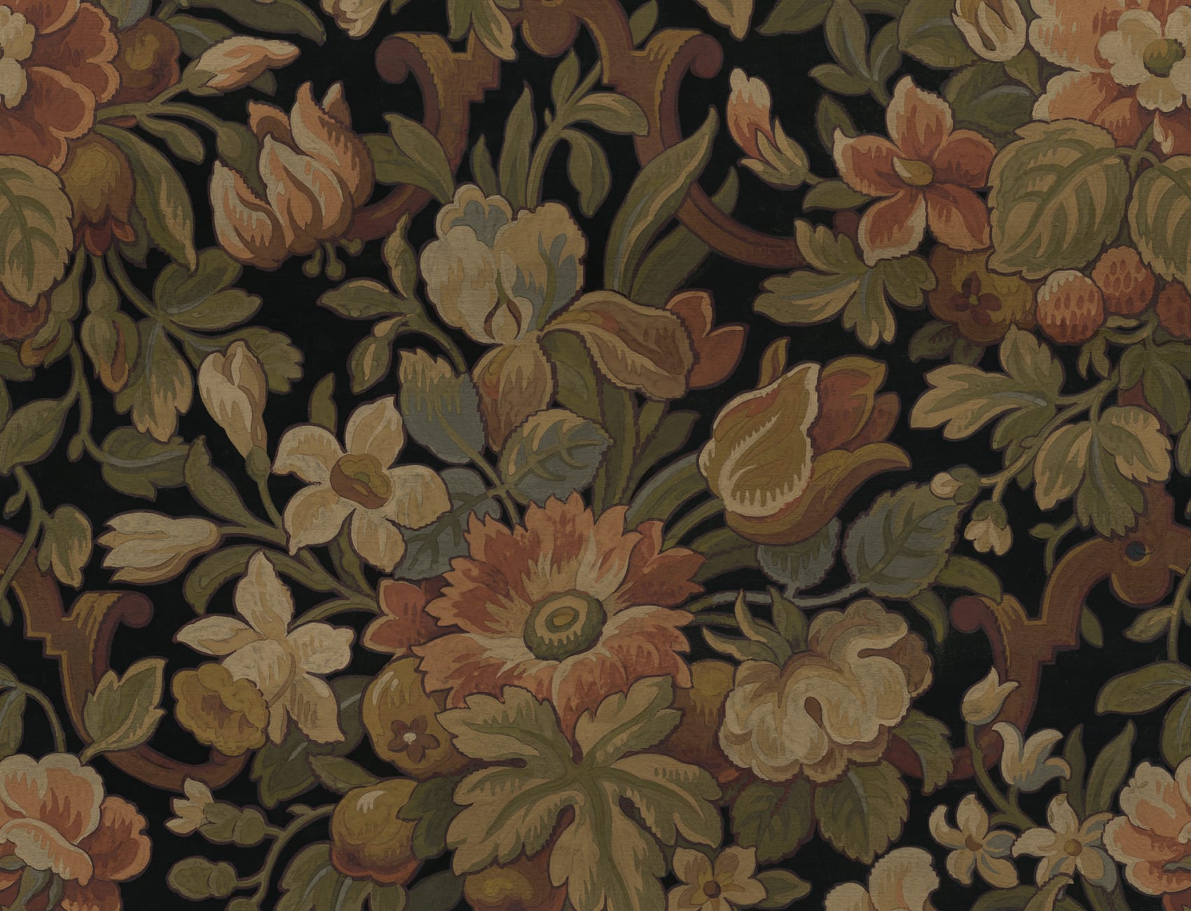 Vintage Garden, Ivory