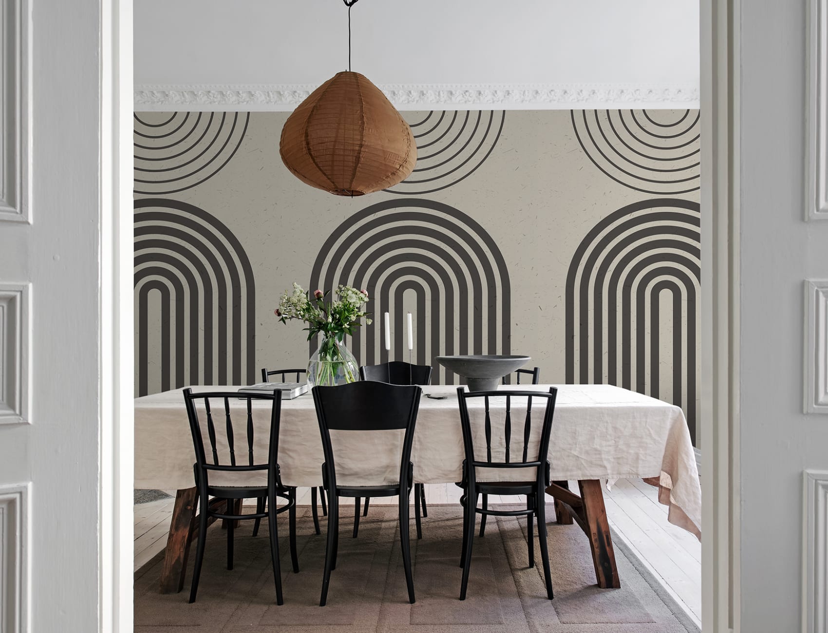 Retro och minimalistisk