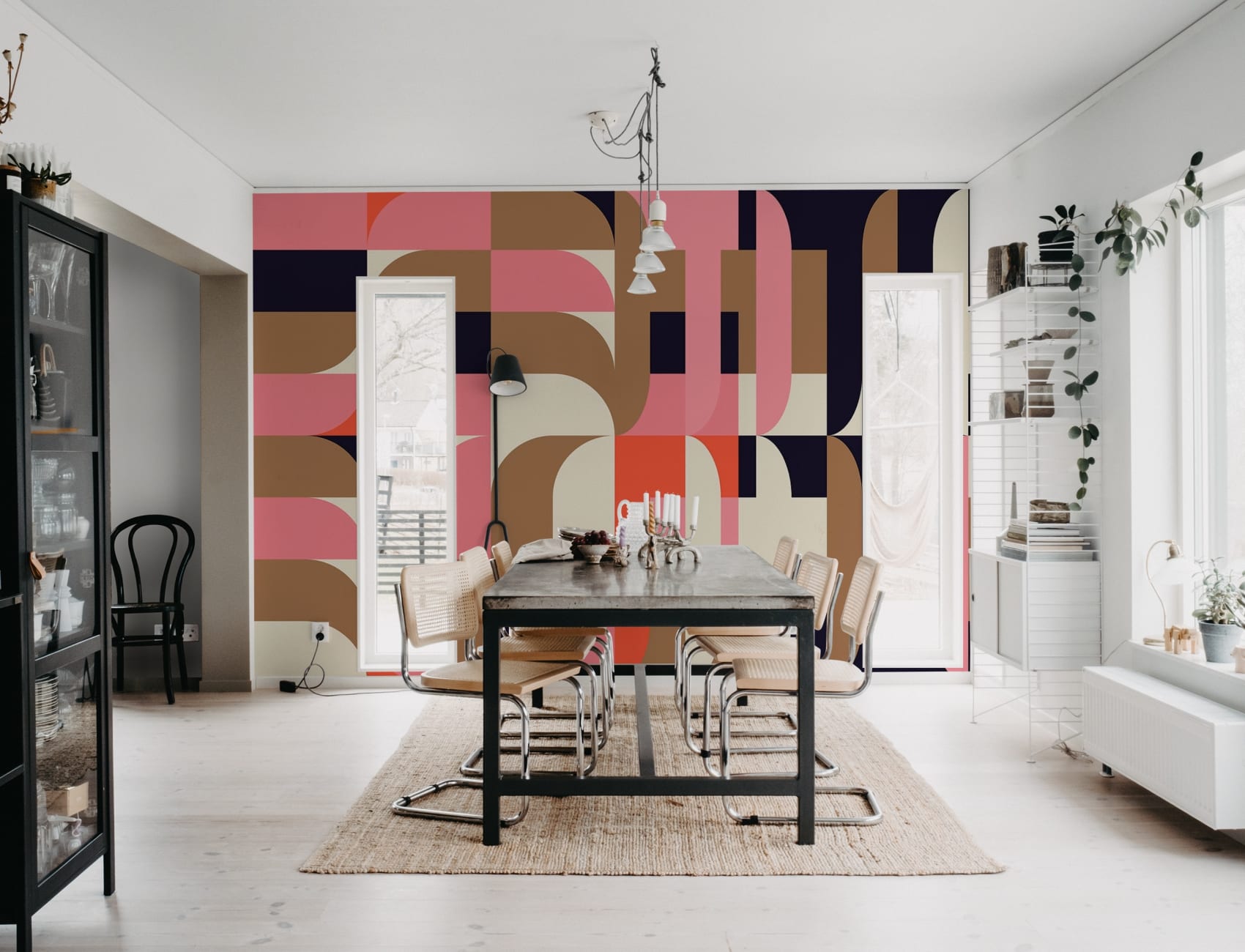 Élégance ludique avec les mosaïques pastel