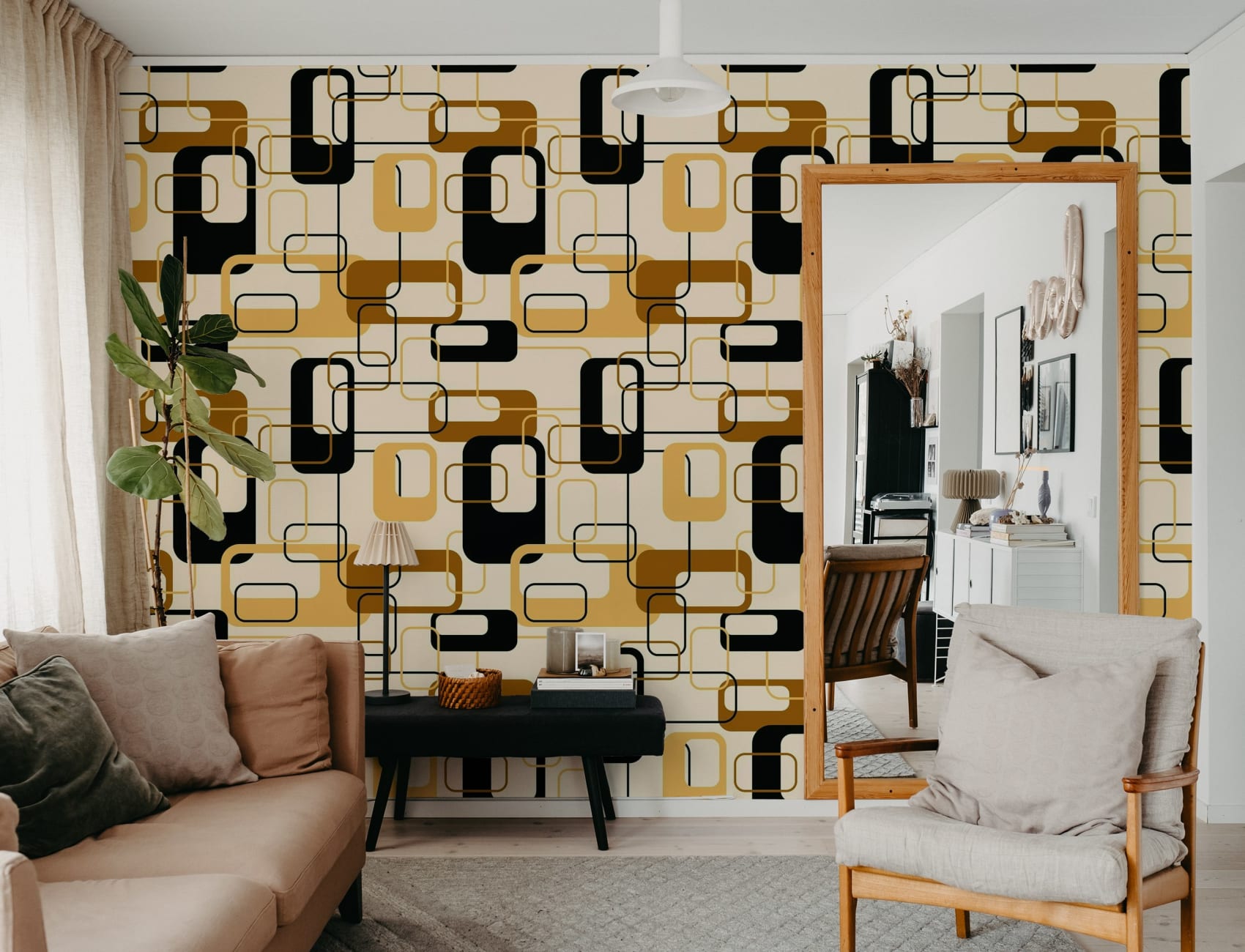 Brown Retro Allure