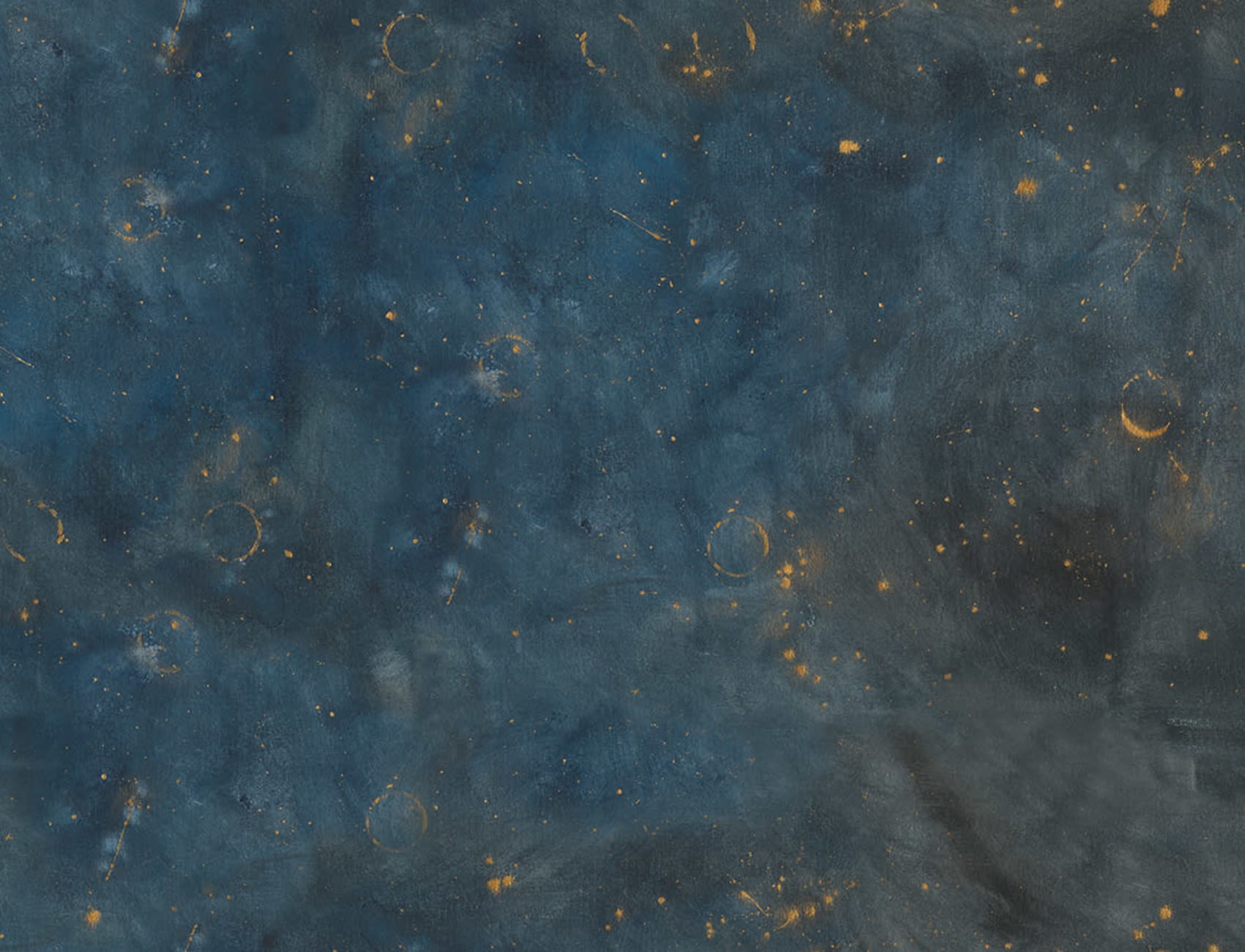 Blaue Sternennacht