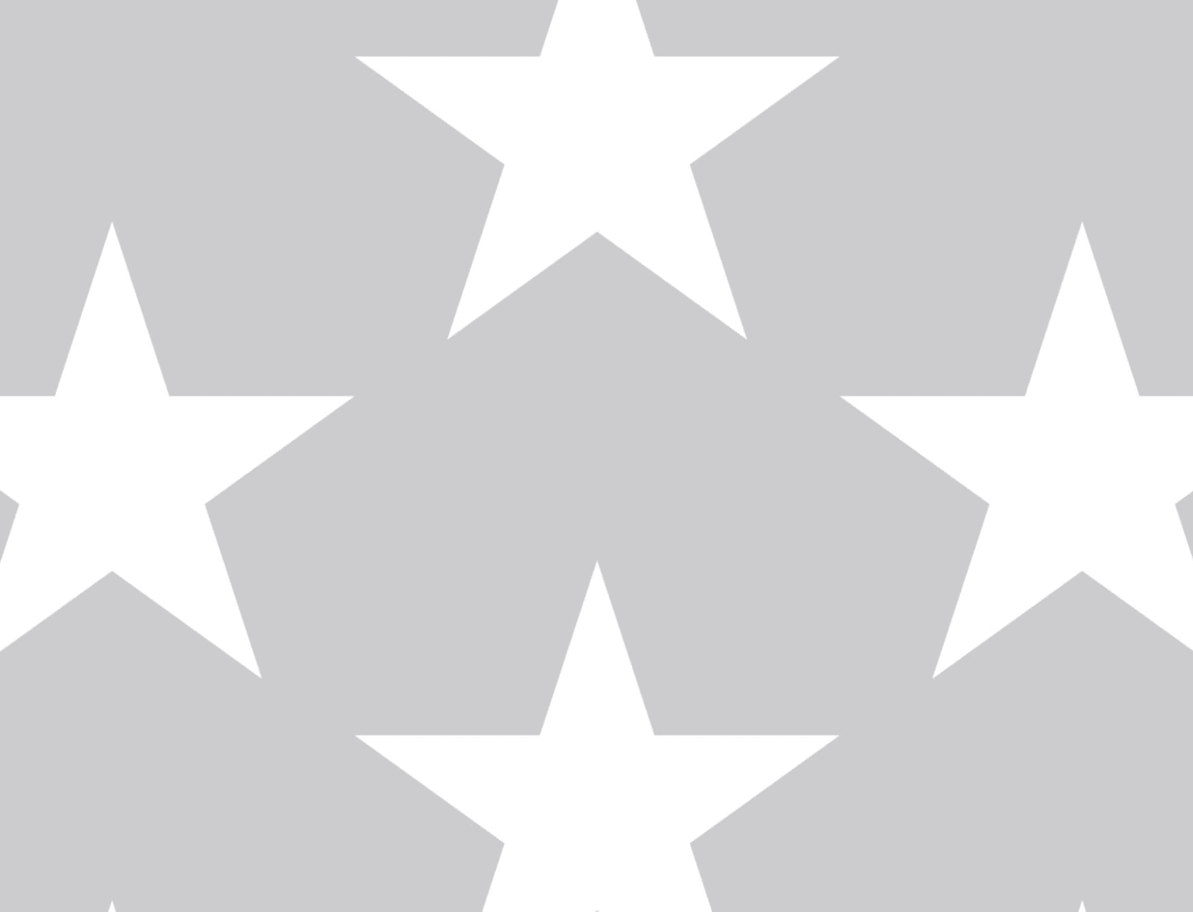 Gray Large Star Repeat Pattern Wallpaper