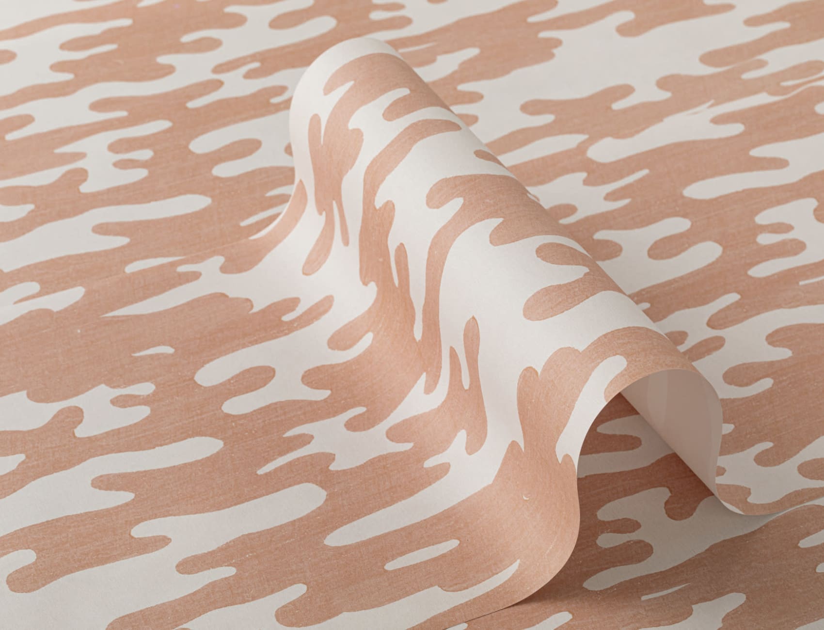 Korall japansk treblokk Print Style Bakgrunn