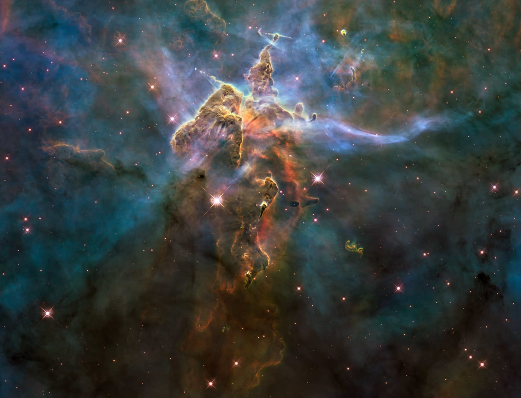 Mystic Mountain Nebula fototapet